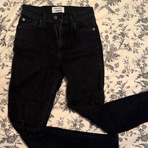 Reformation Black High Rise Women's Jeans